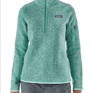 Patagonia Better Sweater 1/4 zip fleece jacket
